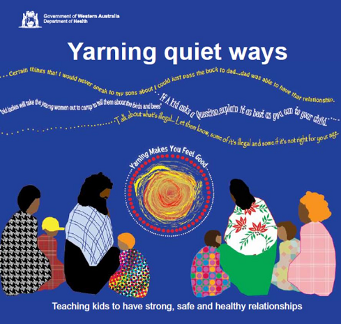 Cover of Yarning Ways booklet